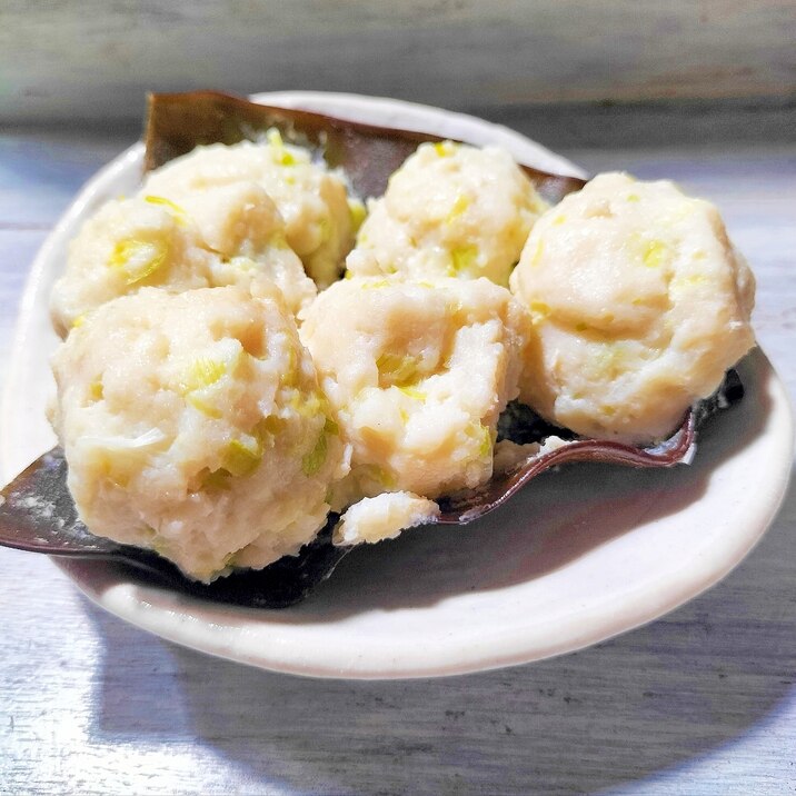 エソだんごの昆布蒸し